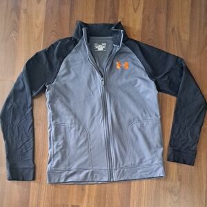 Under Armour Black and Gray Loose Fit Top